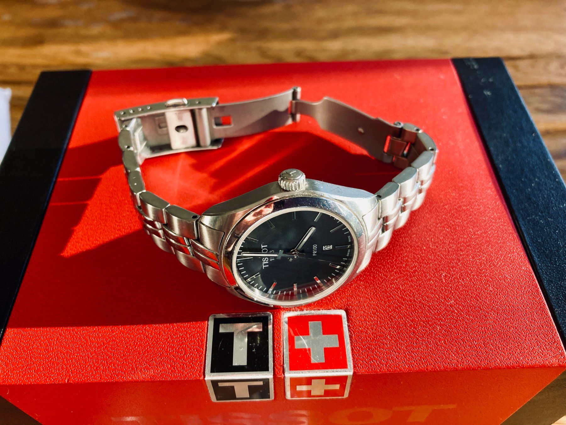 Tissot Orologi: Tissot PR100 34mm Quartz – Usato da Genthod venduto da Bid-one 3
