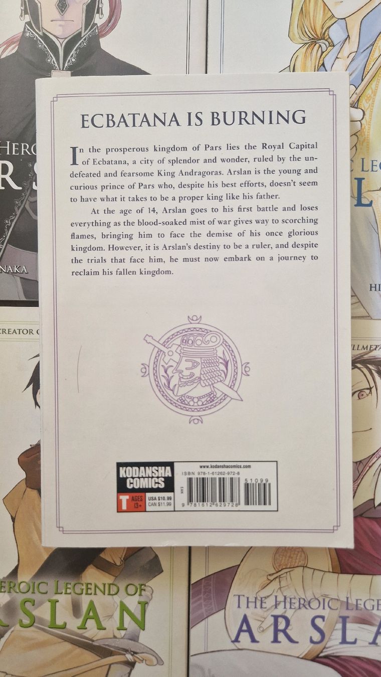 Fumetti: Manga "Arslan" Band 1-5 – Usato da Zürich venduto da Kaname_Madoka 2