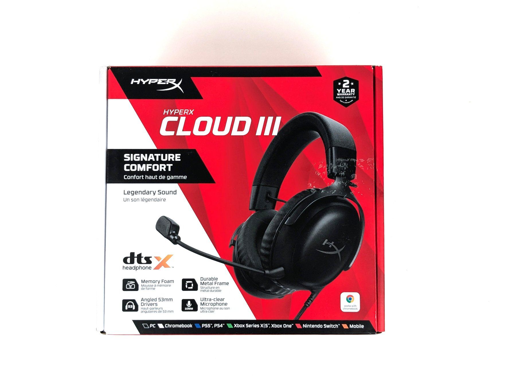 Hyperx Cuffie: HYPERX Cloud III Gaming Headset – Nuovo (secondo la descrizione) da Dintikon venduto da Restwert_Dintikon 7