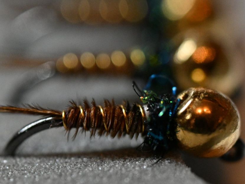 Esche: 1x Pheasant Tail Nymphe #16 / 3mm – Nuovo (secondo la descrizione) da Degersheim venduto da HookedOnTheFly 1