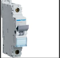 Hager Leitungsschutzschalter 1P 10kA D-25A NDN025