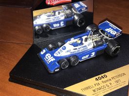 F1 Tyrrell P34 Monaco GP 1977 R. Peterson 1/43