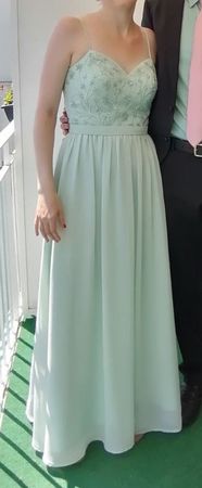 Türkises, elegantes Kleid, einmal getragen