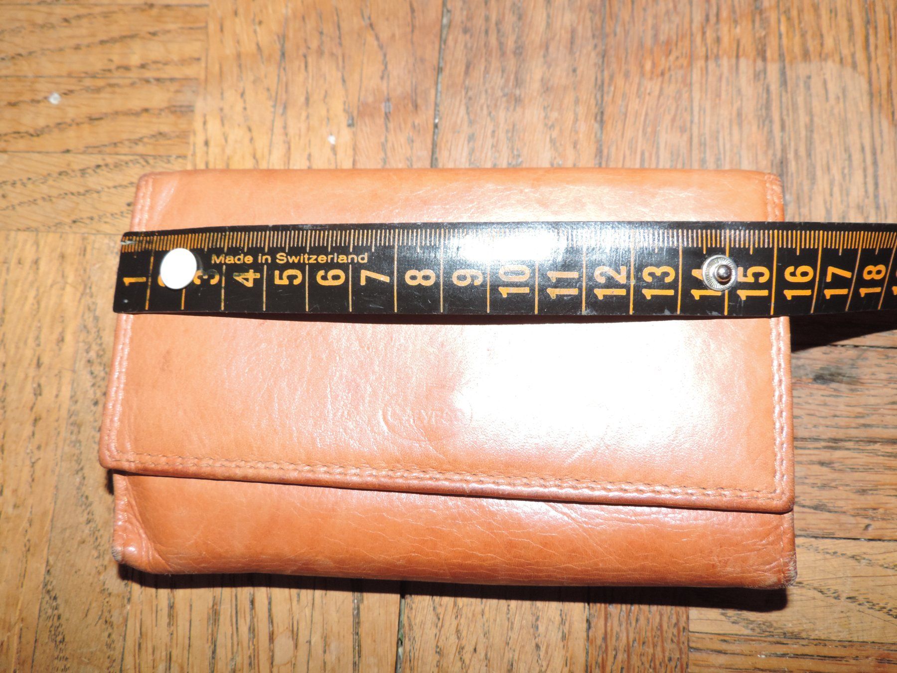 Portemonnaie: porte monnaie cuir camel Calypso – Gebraucht aus Genève von Axelle333 9