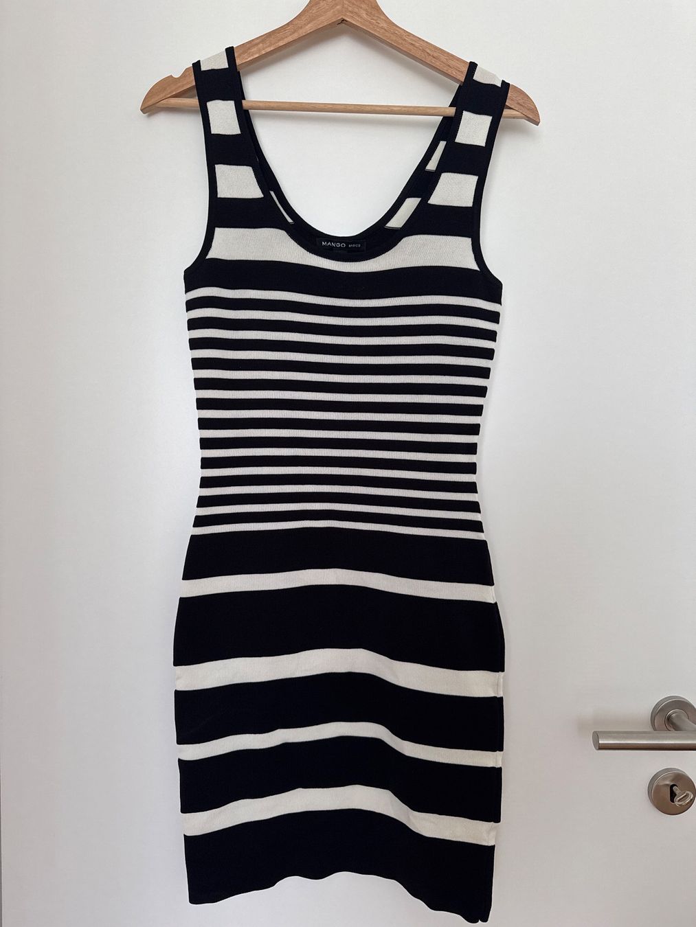 Mango Vestiti: Mango Basics Streifenkleid Gr. M – Usato da Reinach BL venduto da SophiesFundgrube
