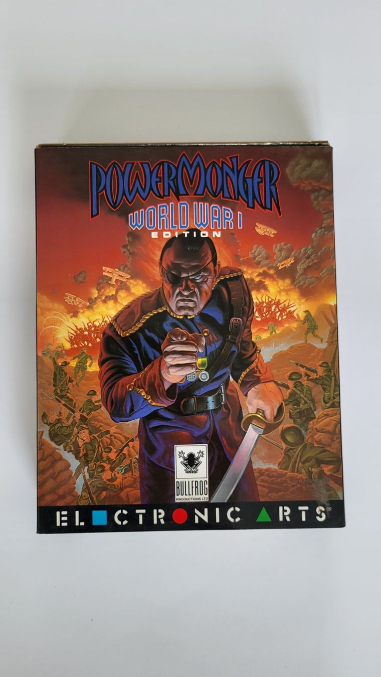 Giochi: Amiga Spiel - Powermonger World War 1 Edition - Big Box – Usato da Rosshäusern venduto da West66