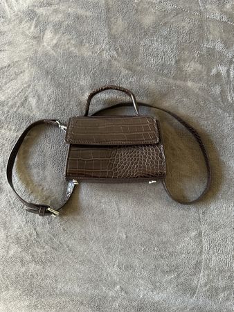 Chocolate Croc Mini Bag - Perfect autumn accessory!