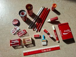 Coca-Cola Sammlung: Dose, Spitzer, Bleistifte & mehr!