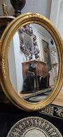 Grosser goldener Vintage Barock Spiegel