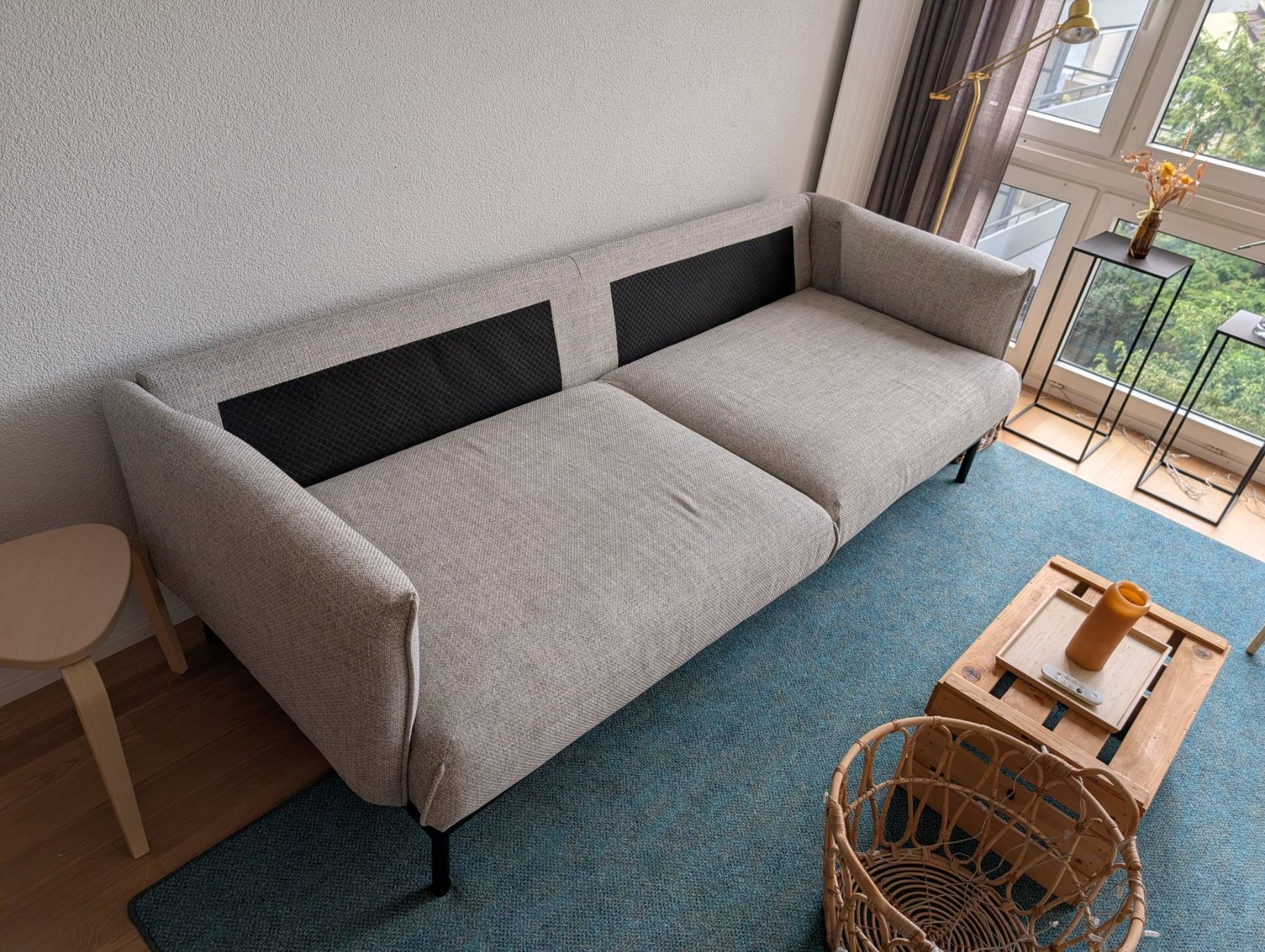 Ikea Sofas: Ikea Äpplaryd 3er Sofa in hellgrau (NP 1099.-) – Gebraucht aus Zürich von cha_8wzt 3