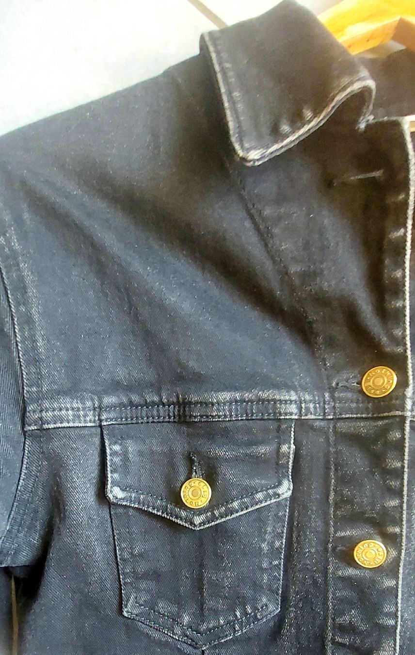 Jacken: Veste jeans noire taille M – Gebraucht aus Plan-Les-Ouates von Lolothebest 4