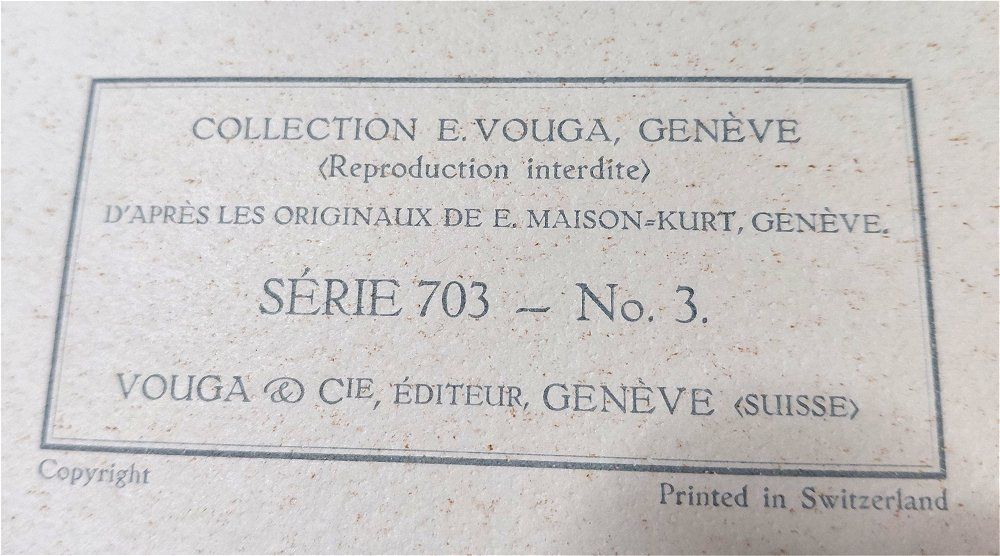 Grafica & Litografie: Offizielle Lithografie Erna Maison Kurt -F69 – Usato da Morges venduto da vimajes12 1