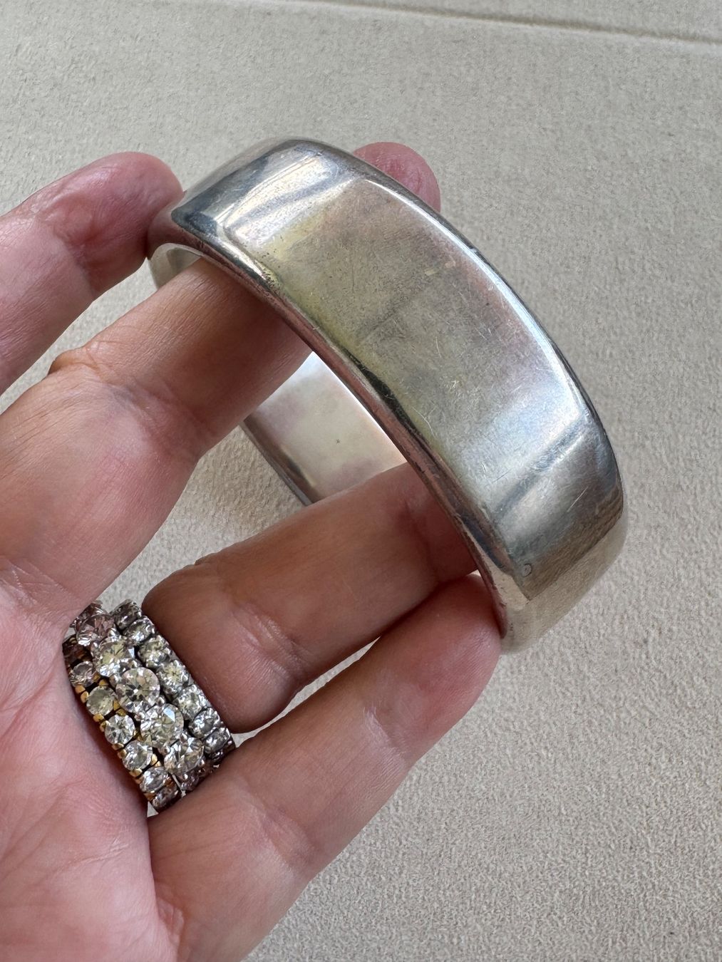 Bracciali & Braccialetti: 🎯 HANS HANSEN Denmark SS 925 Minimalist Bangle – Usato da Birsfelden venduto da Brut-Reserve 6