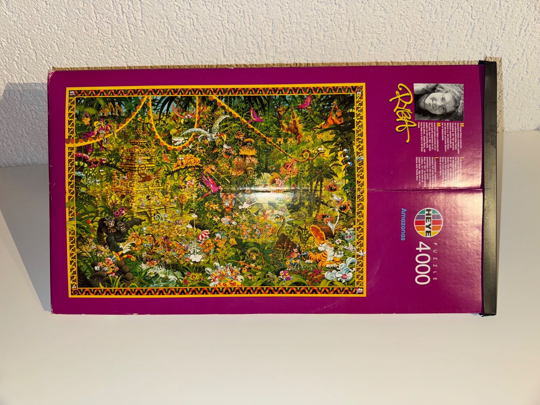 Heye Puzzle: Heye Amazonas by Michael Ryba Puzzle 4000 Teile 1993 – Usato da Grosswangen venduto da Second_hand_paradise 1