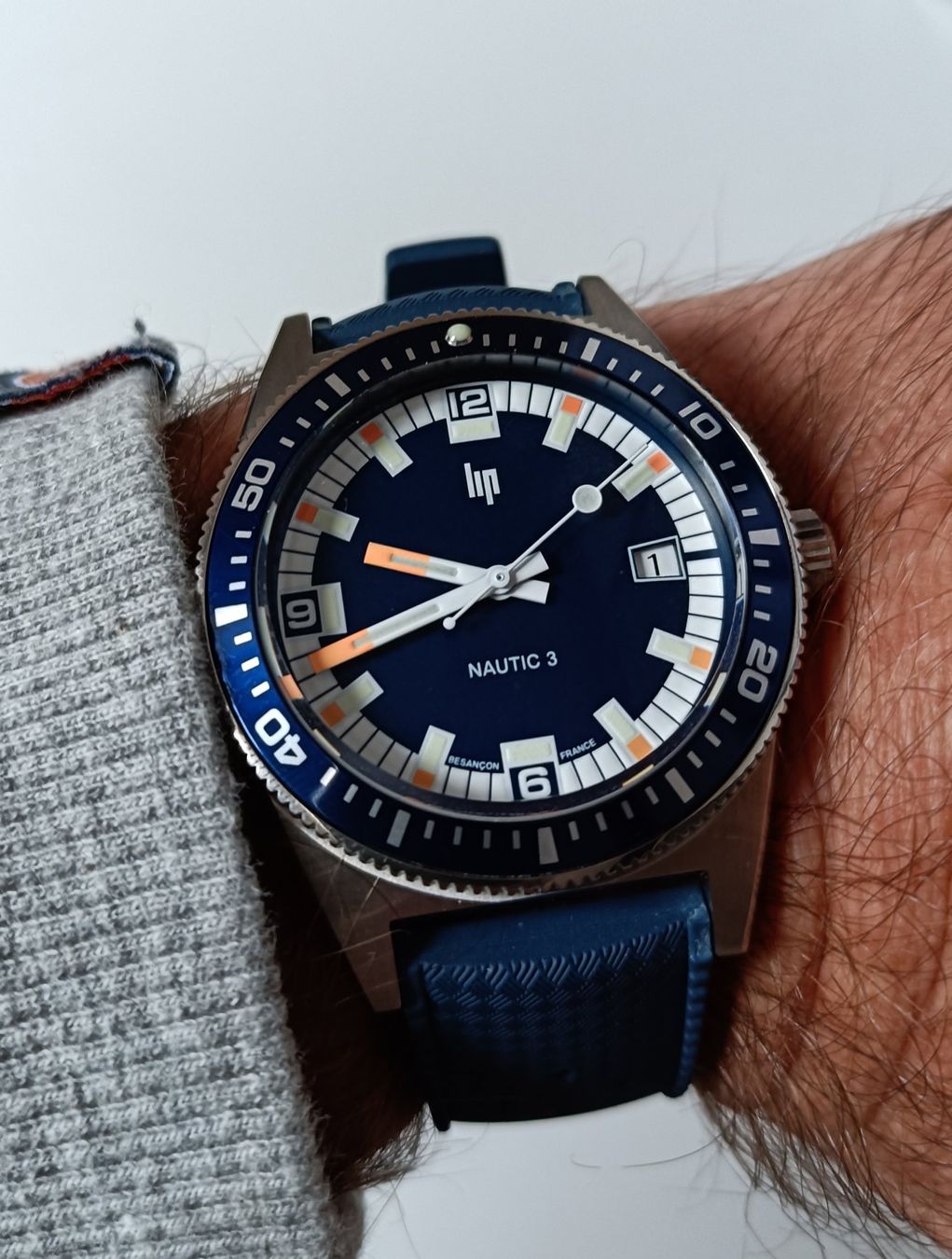 Lip Orologi: Lip Nautic 3 - La Joux-Perret G100 - Full Set – Usato da Fribourg venduto da Vintage_Collector 2