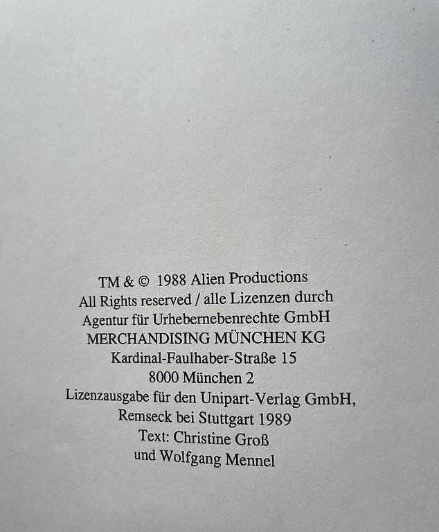 Bücher: Alf - Wer denn Sonst - Bilder Buch  – Gebraucht aus Luzern von Dali-T 4