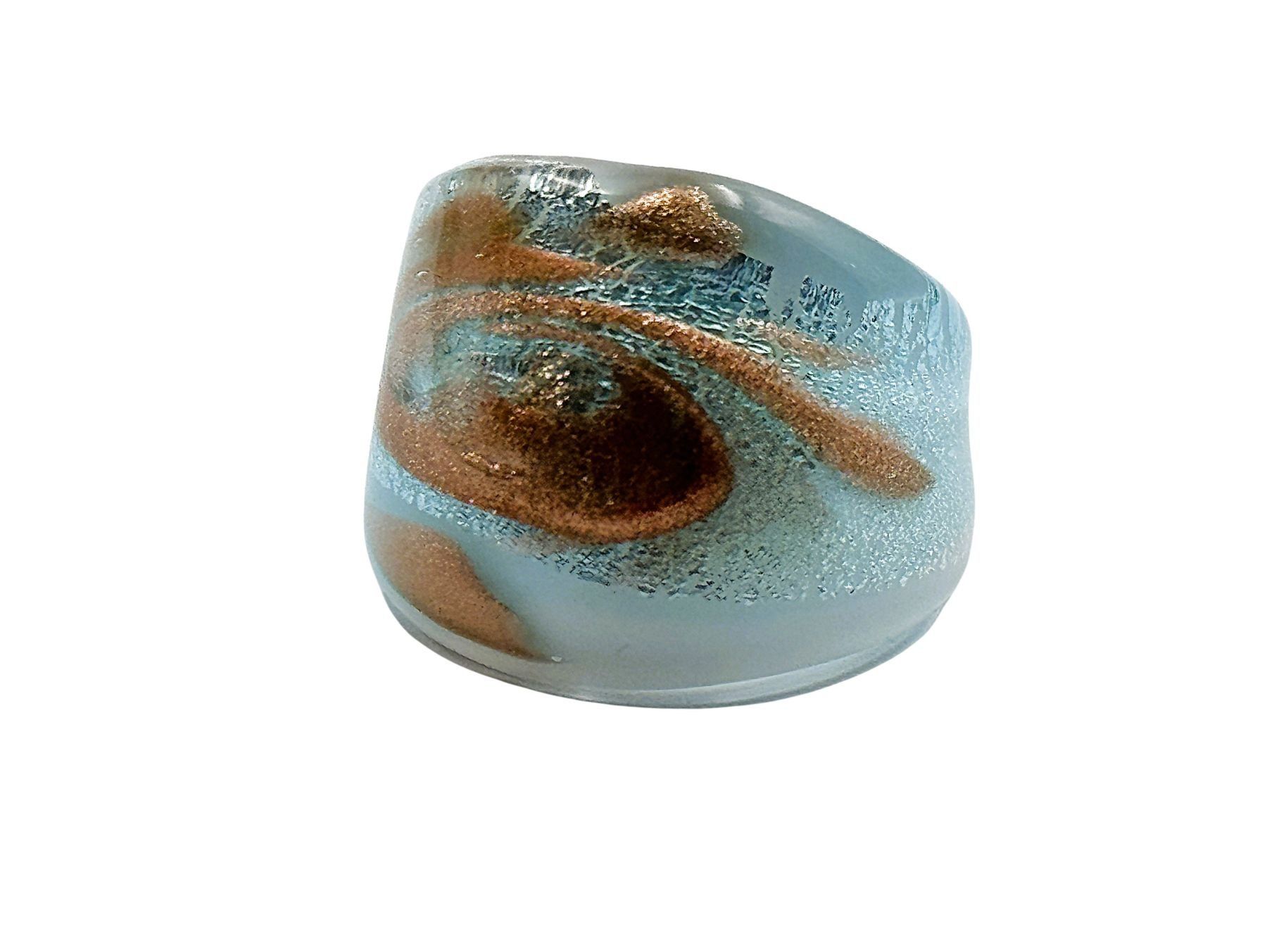 Murano Ringe: Ring Murano Glas G 54 Breite 21mm – Neu und originalverpackt aus Oberkulm von Murano-Schmuck 1