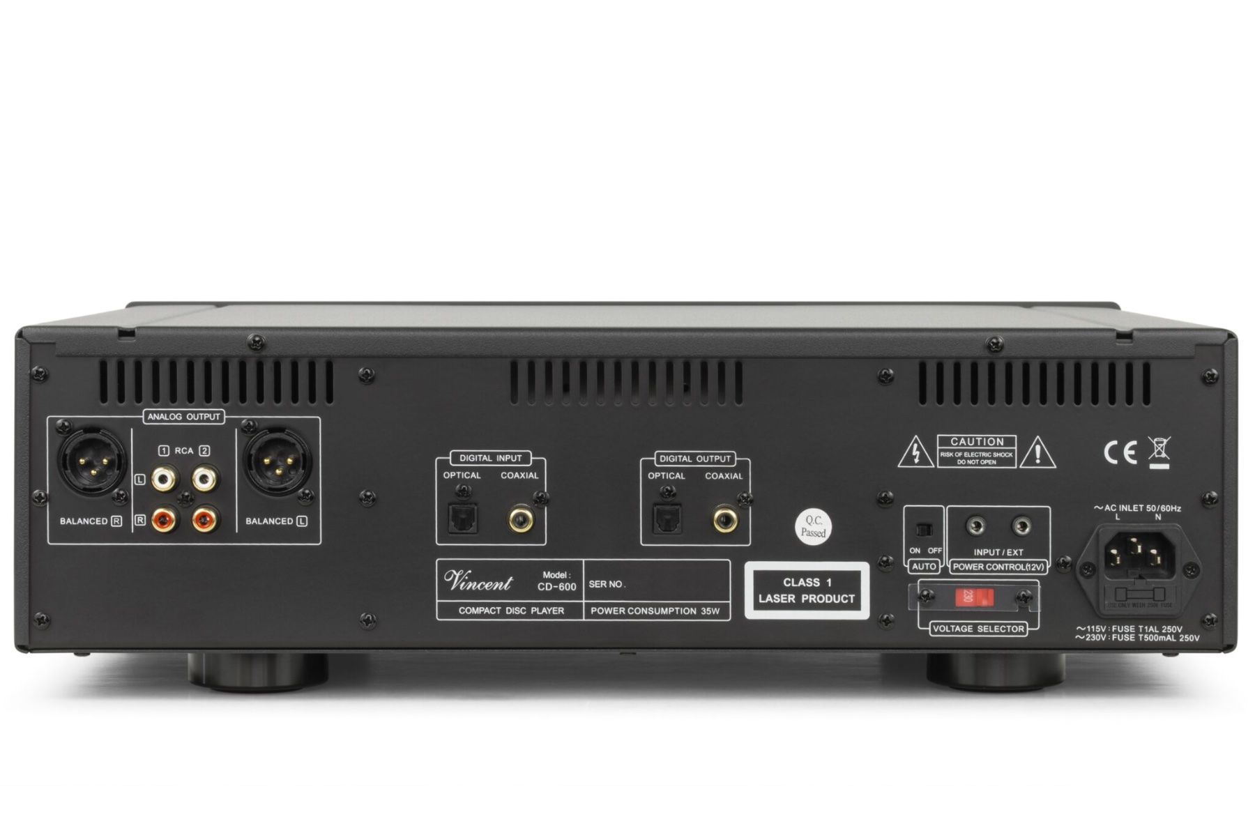 Sistemi audio & multimediali: Vincent SV-600 HighEnd CD-Player - SCHWARZ – Nuovo e nell'imballaggio originale da Frick venduto da hifimarkt 1