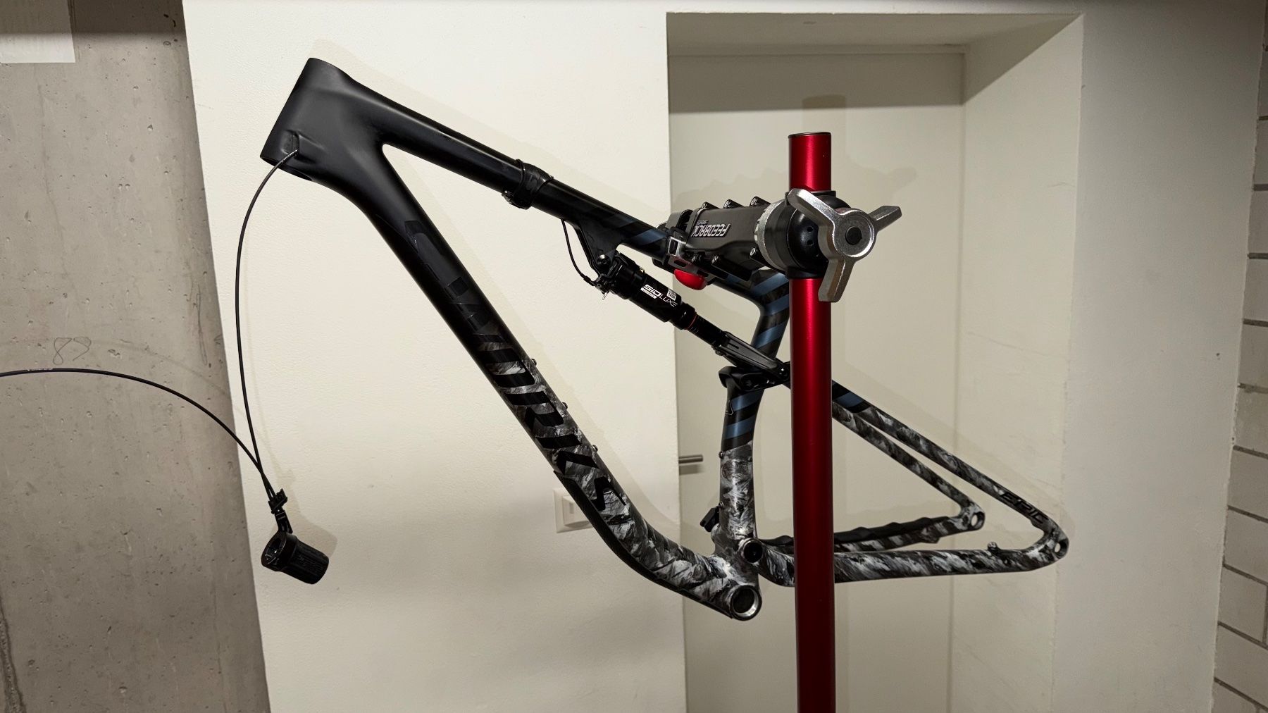 Specialized Ersatzteile: S-Works Epic 7 Evo Rahmen, L, SID Ultimate Gabel, 3P Remote – Gebraucht aus Meilen von Andy2305 1