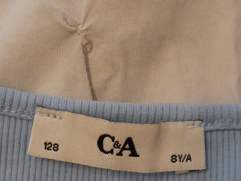 C&A Camicette, T-shirt & Top: T - shirt Mädchen Gr. 128 – Usato da Worb venduto da Osterthal 3