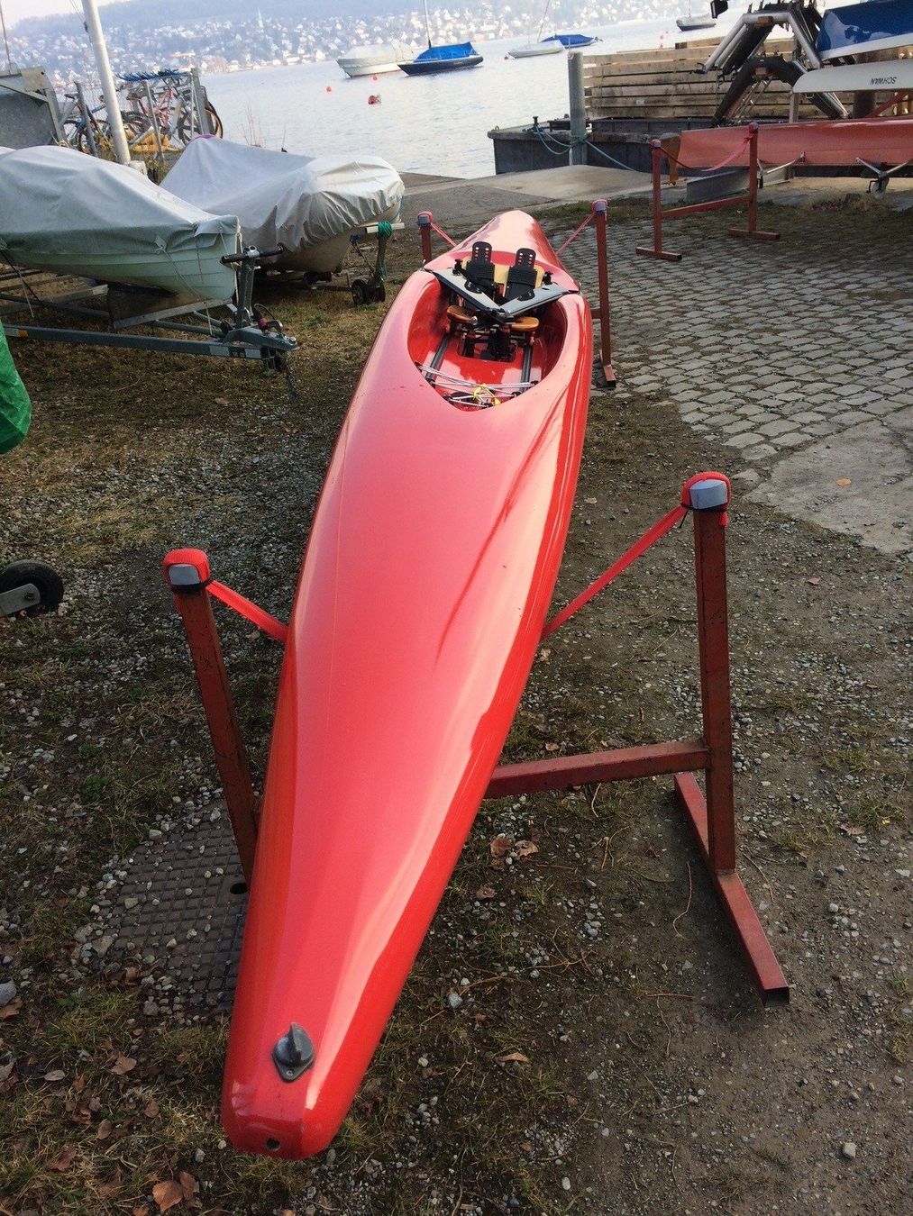 Barche: Einer-Ruderboot der Manufaktur BBG Typ ECHO – Usato da Zürich venduto da aneme 4