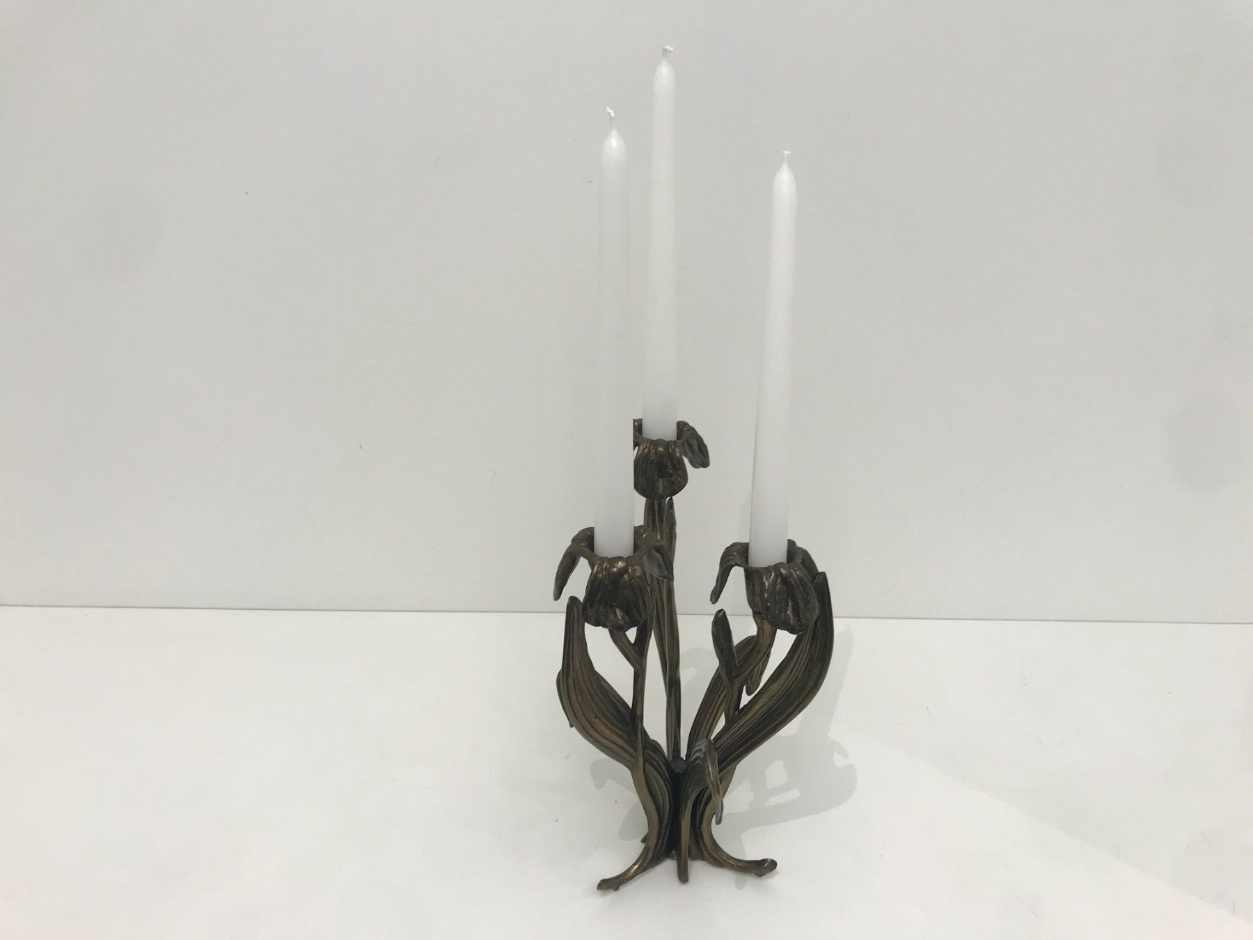 Portacandele: Schöner Messing Design Kerzenständer – Usato da Gersau venduto da pd-design-and-art 3