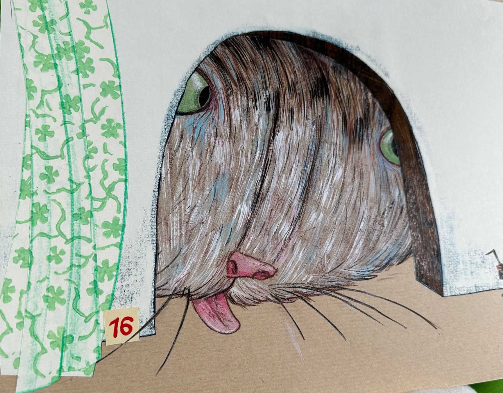 Gemälde: Klaus Zumbühl Mischtechnik und Collage – Gebraucht aus Horgen von eli_9xdn 4