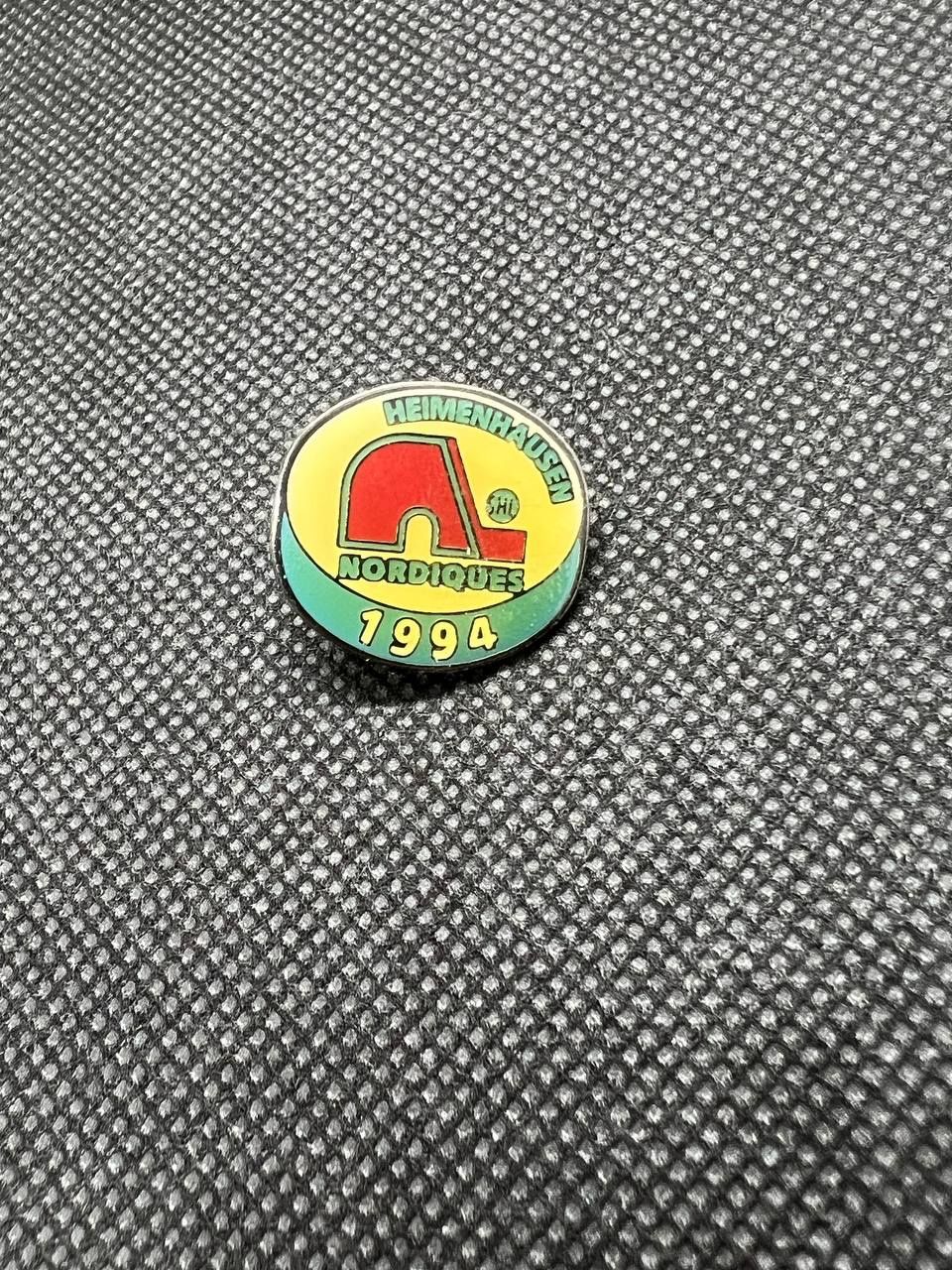 Placchette & Badge: Anstecker Nordiques 1994 Heimhausen – Usato da Dietikon venduto da kRizzzZy96