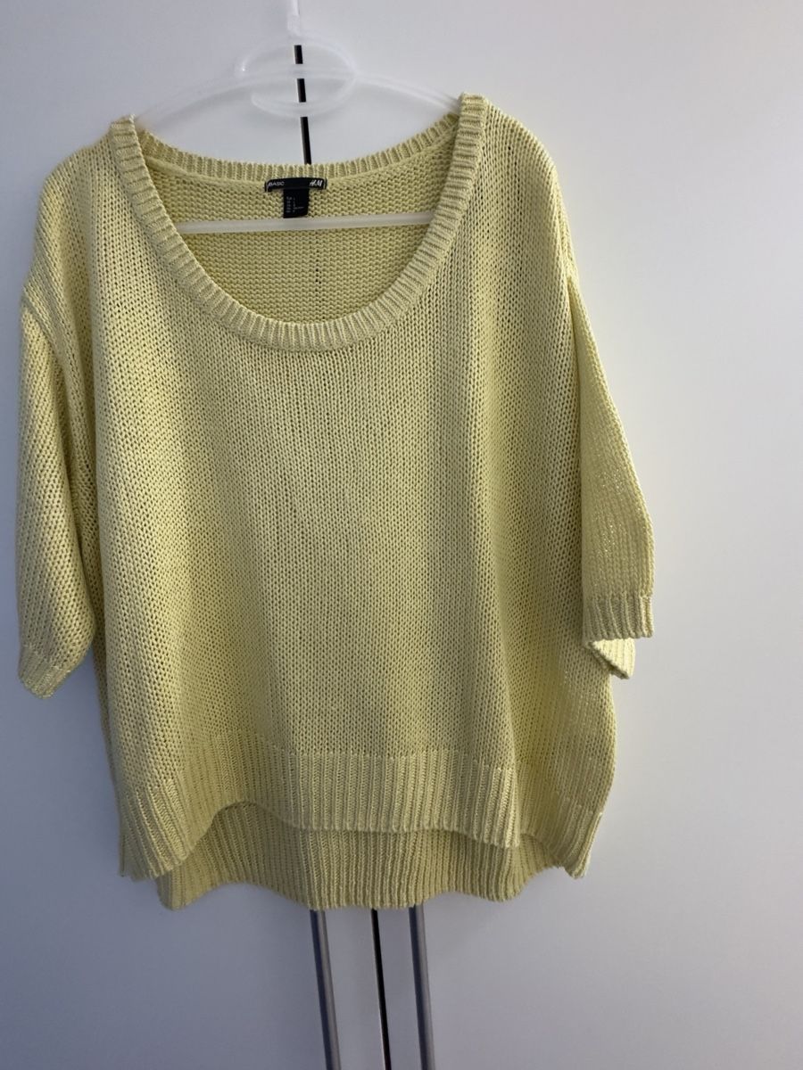 Top: Pull jaune clair – Usato da Saxon venduto da joe_75hb