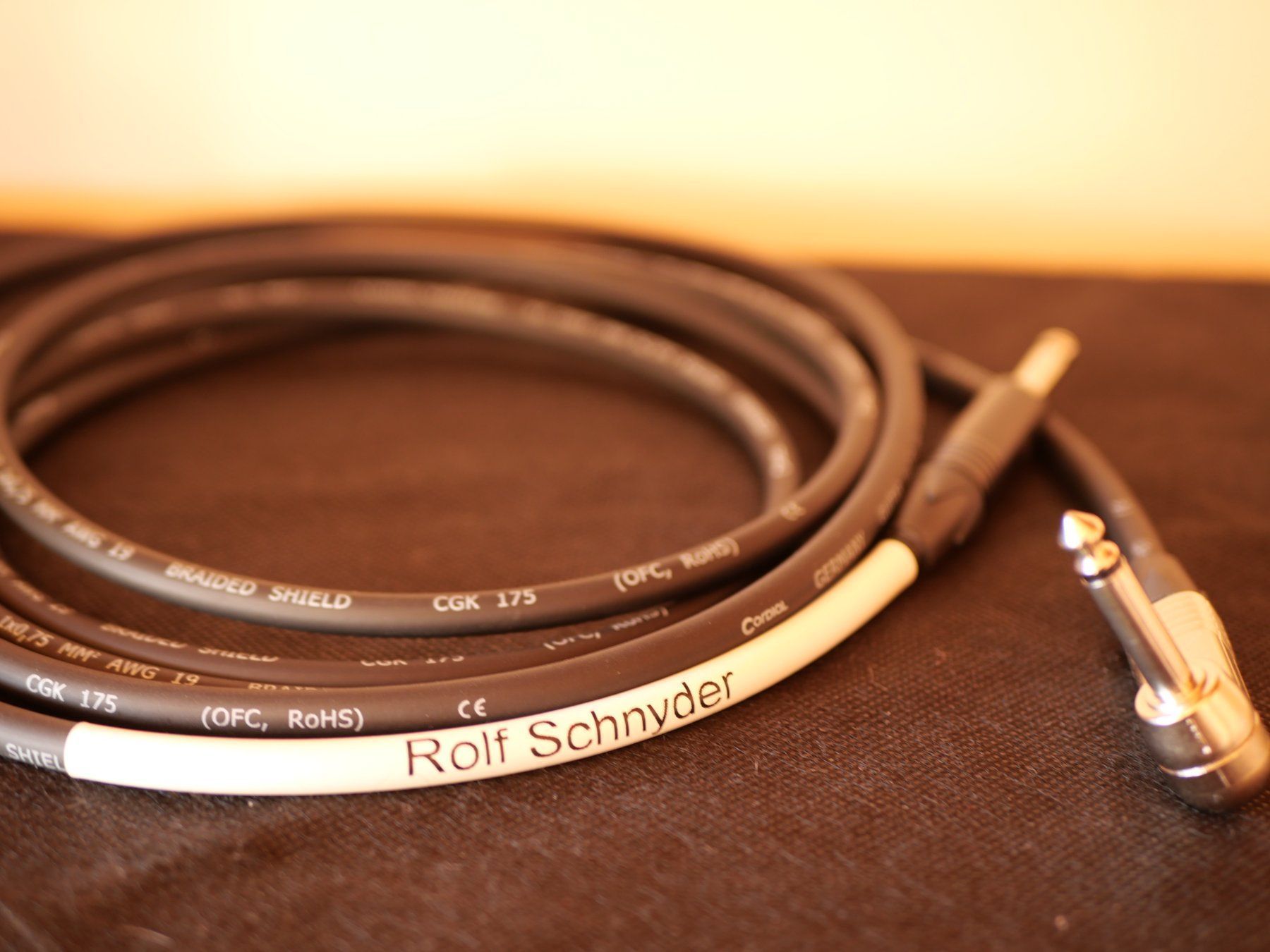 Kabel: Hi-End Cordial Gitarrenkabel 6m – Neu und originalverpackt aus Grimisuat von musicgear.ch 4