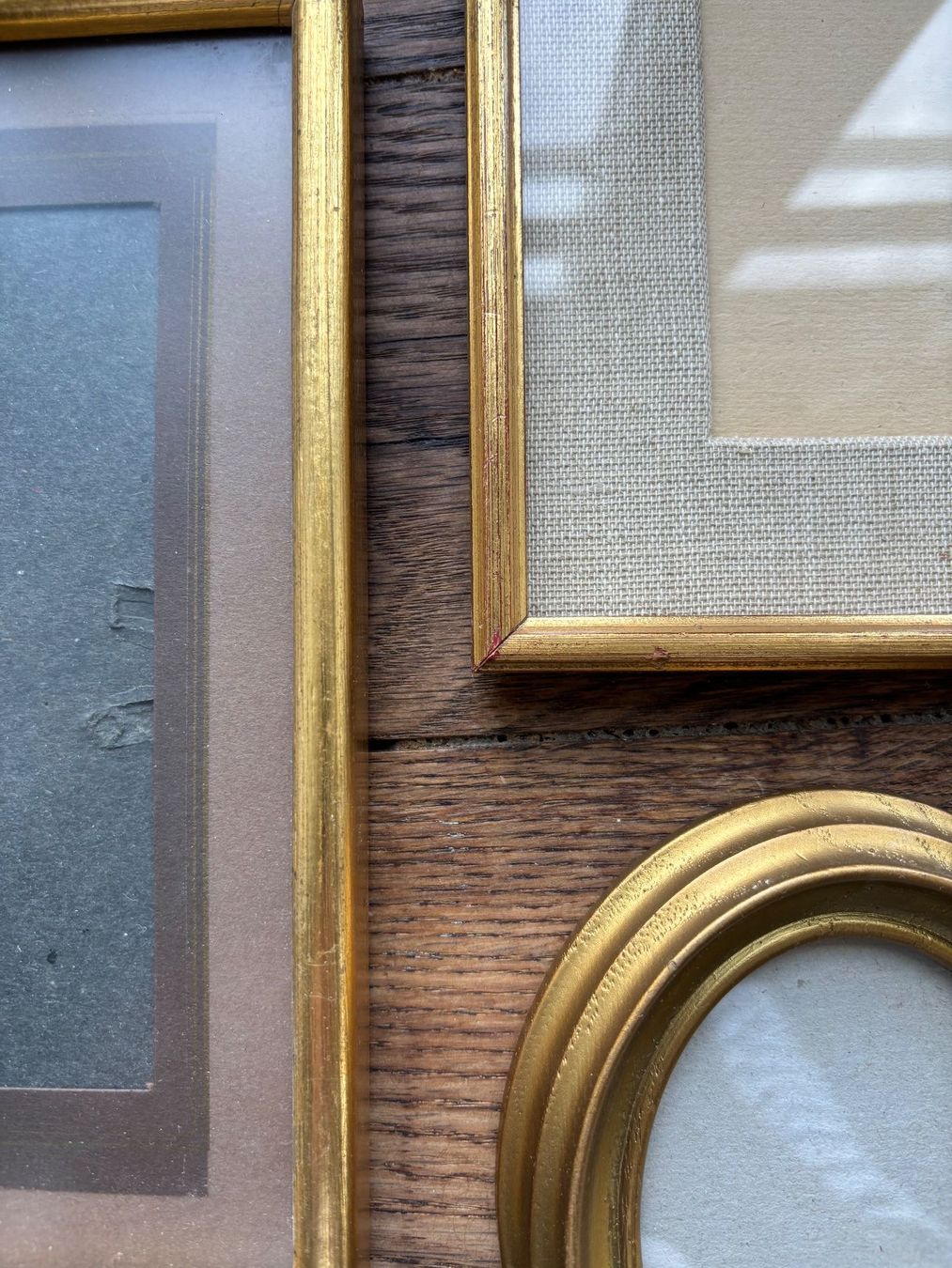 Cornici: 3 Vintage Bilderrahmen Goldfarben – Usato da Horgen venduto da uge_pd5p 2