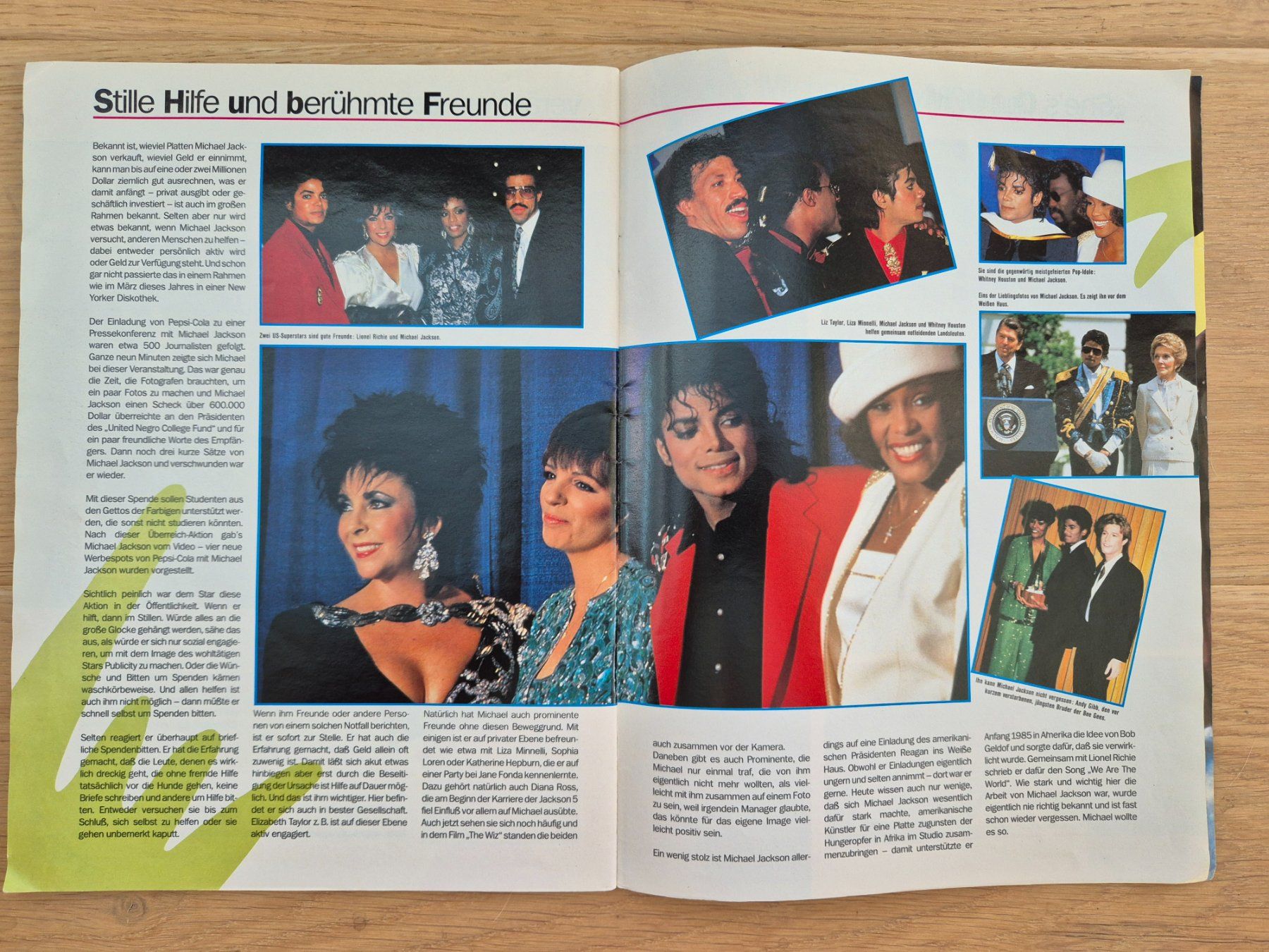 Livres: Michael Jackson Live – (1988) - DE – D'occasion à Savièse par coeur88 1