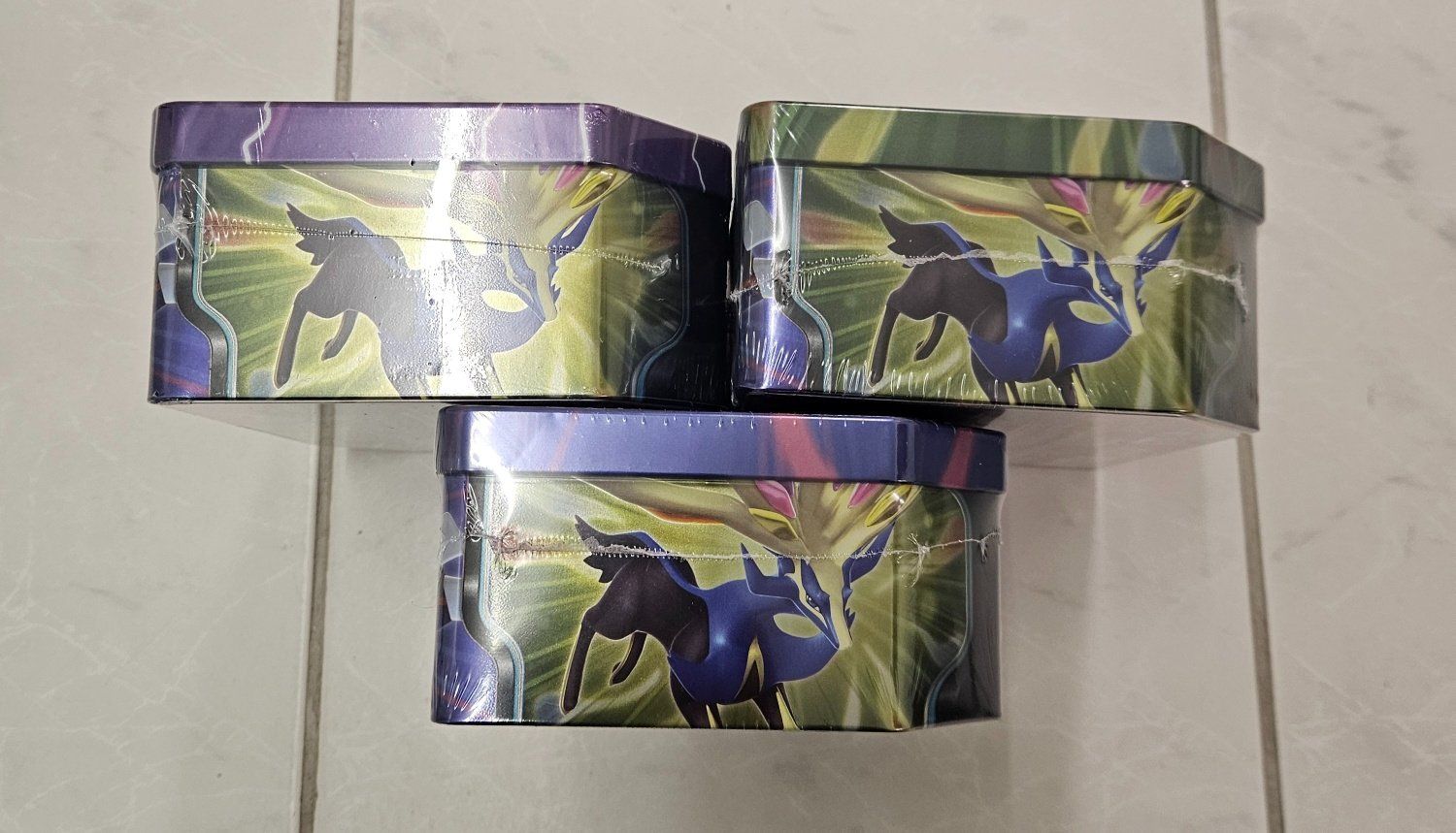 Pokémon Carte collezionabili: Pokémon Azure Legends Tin 3er Set – Nuovo e nell'imballaggio originale da Regensdorf venduto da 8Collect 3