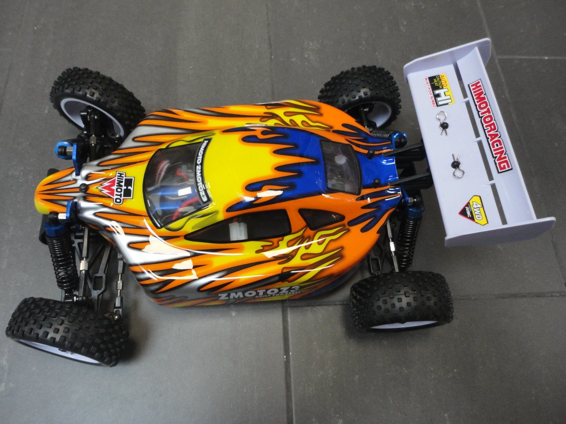 Modellismo RC: schneller 4WD Buggy 1:10 neu – Nuovo e nell'imballaggio originale da Horgen venduto da RcModell 1