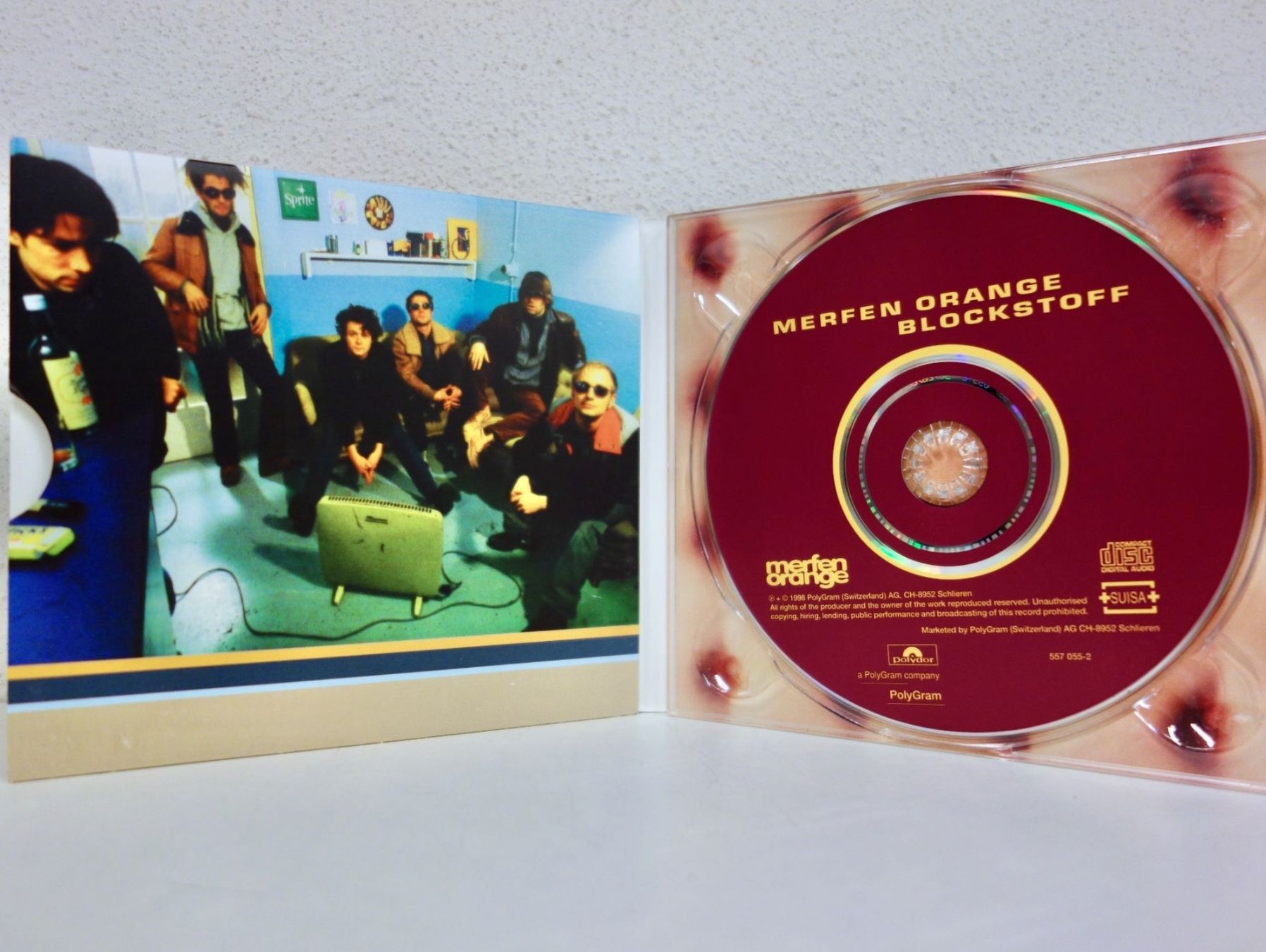 CDs: CD MERFEN ORANGE / BLOCKSTOFF - 1998 - vergriffen – Neu (gemäss Beschreibung) aus Kerzers von djstarsky73 2