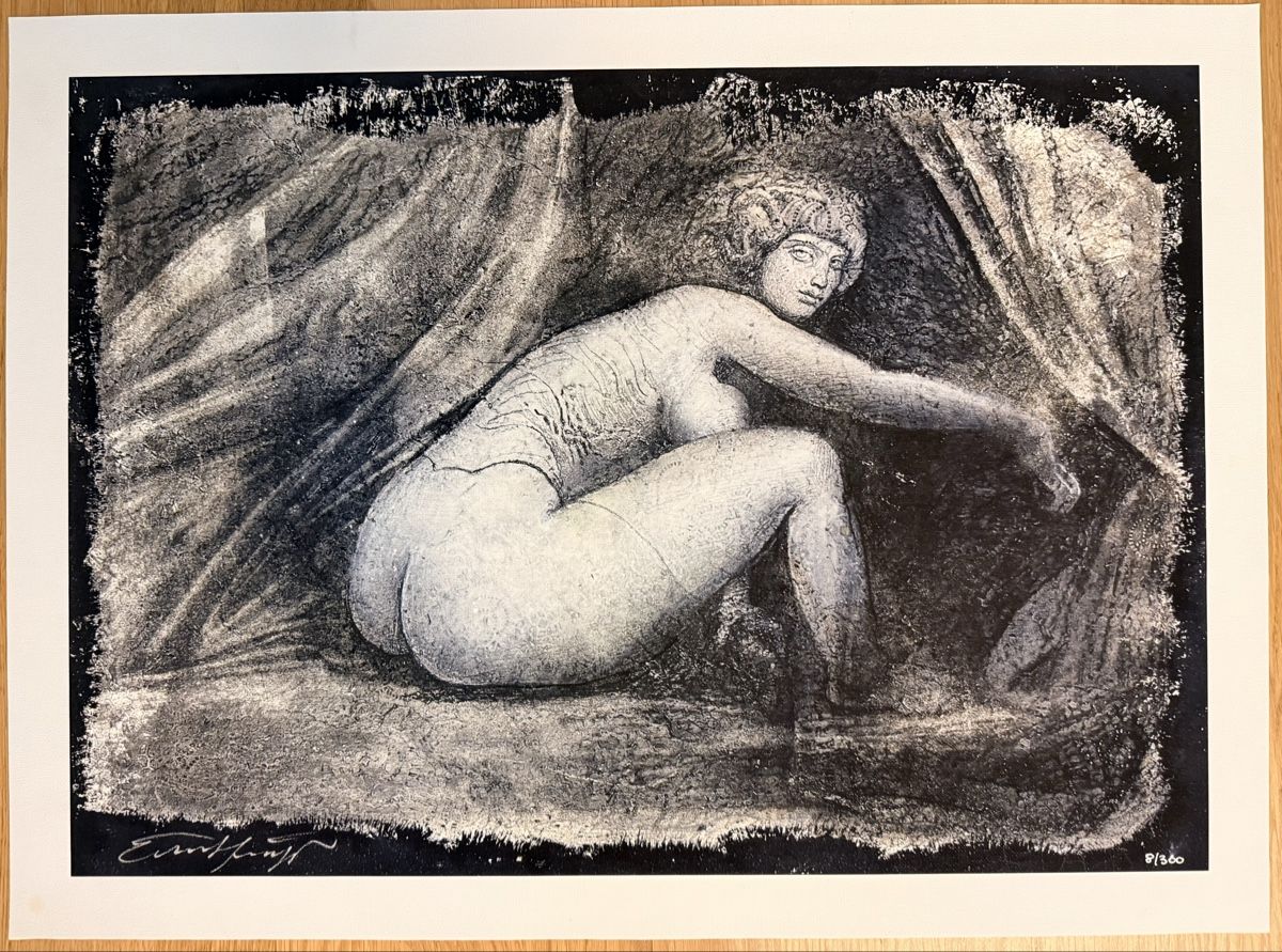 Grafiken & Lithographien: Ernst Fuchs (1930-2015) Open Curtain – Gebraucht aus Solothurn von NUVICO