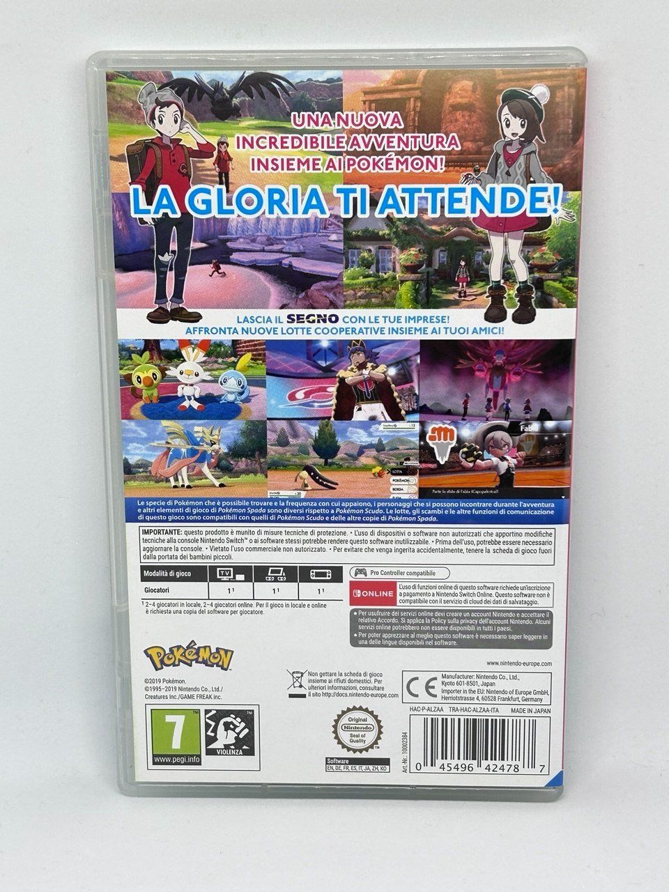Pokémon Giochi: Pokémon Spada Nintendo Switch – Usato da Giubiasco venduto da LorisVale 1