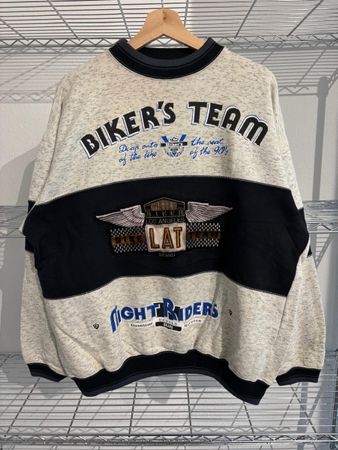 90’s Vintage Biker team America Crewneck Size XL pulli