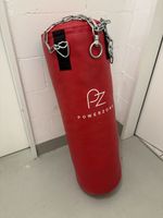 Boxsack Powerzone rot, mit Kette, Neu 