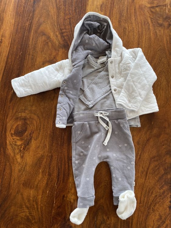 Feetje Baby Sweatshirt: Bär & Fuchs Design Mit Druckknöpfen