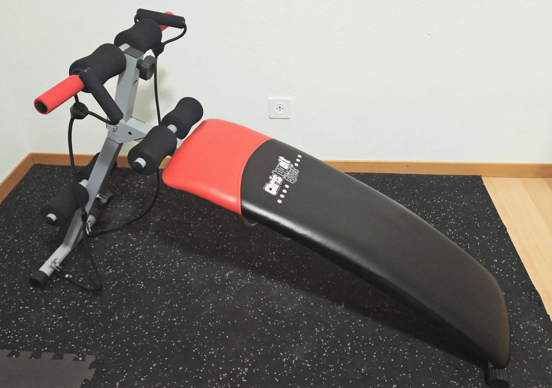 Hometrainer: Christopeit Bauchtrainer + Widerstandsbänder Top – Usato da Schaffhausen venduto da Uran10