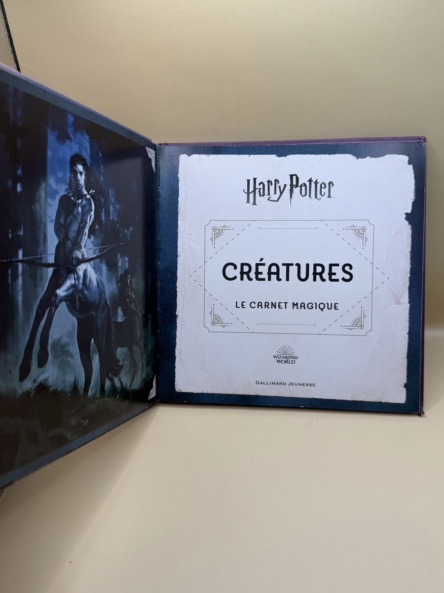 Libri: Harry Potter: Créatures - Le Carnet Magique – Usato da Genève venduto da sho_67qj 3