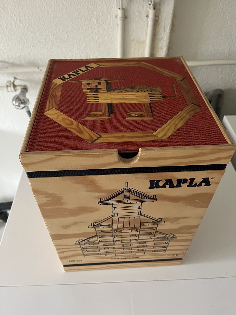 Kapla Kit di costruzioni: Kapla Holzbausteine  – Usato da Zürich venduto da papagella 3