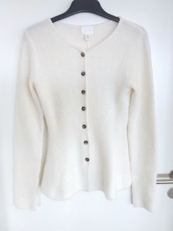 Kuschlige Strickjacke, Gr XS, leicht tailliert