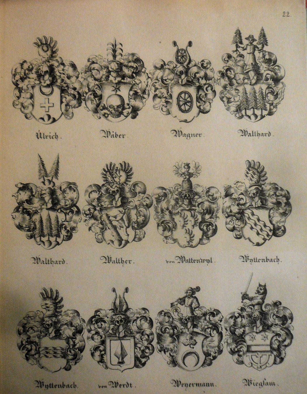 Libri: WappenBuch BERN um 1850 der BurgerGemeinde – Usato da Oberhofen am Thunersee venduto da luuping99 9
