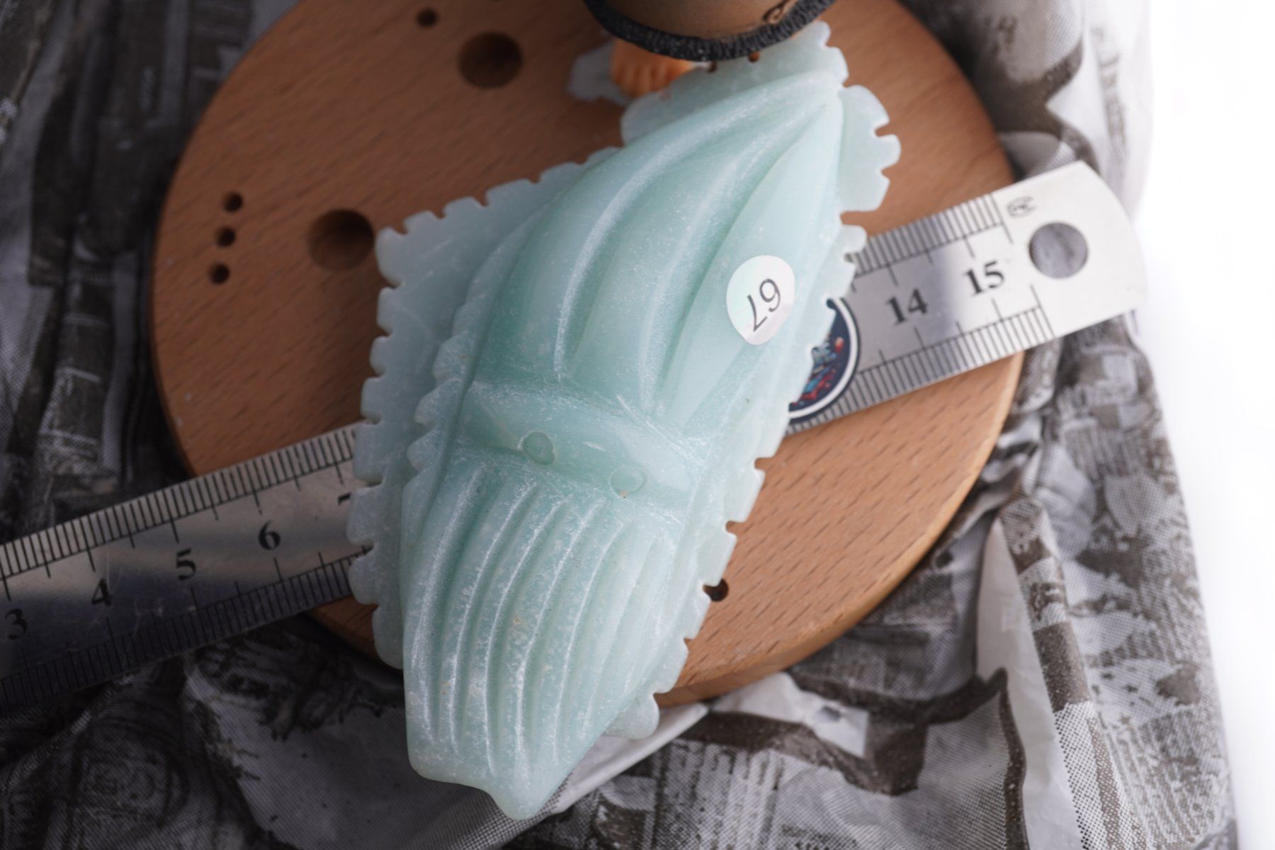 Mineralien & Heilsteine: Amazonit  Geschnitzt     –Edelsteinstube Rausverkauf ab 1.- – Neu und originalverpackt aus Eschenbach SG von topstone 2