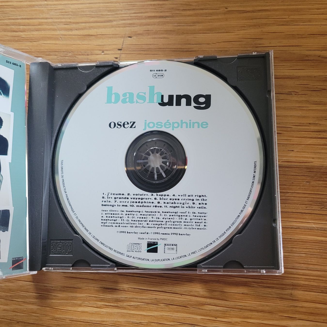 CD: CD Bashung Osez Joséphine – Usato da Biel/Bienne venduto da Destockweb 1