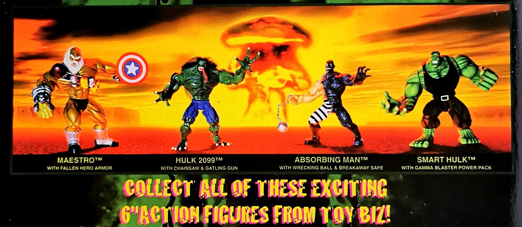 Marvel Statuette: Hulk Transformations 1997 Action Figuren Marvel Comics – Nuovo e nell'imballaggio originale da Rorschach venduto da Actionvintage789 5