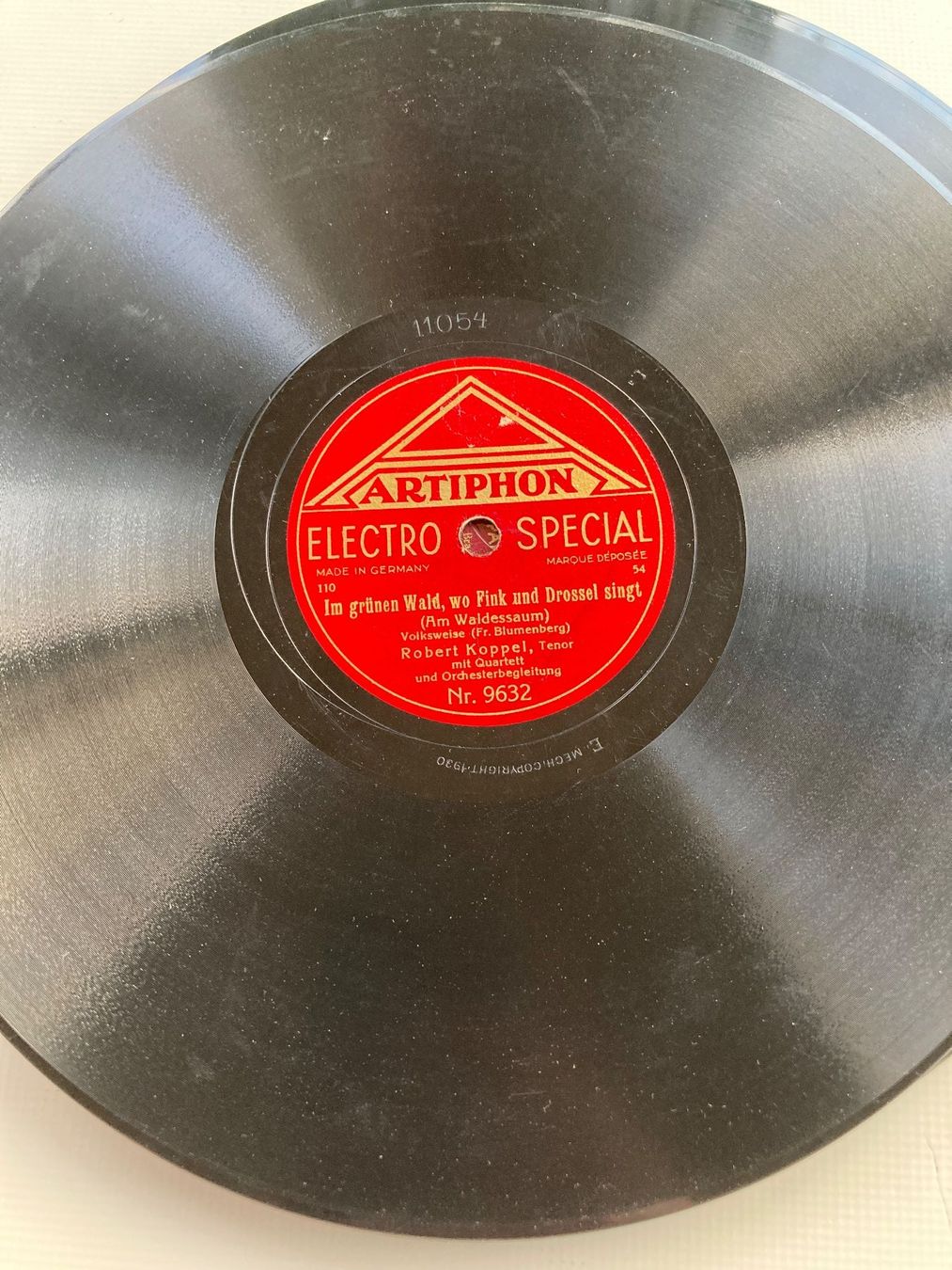 Dischi in vinile: 9 deutsche /schweizerische Schellackplatten fürs Grammophon – Usato da Altstätten SG venduto da orthophonix 7