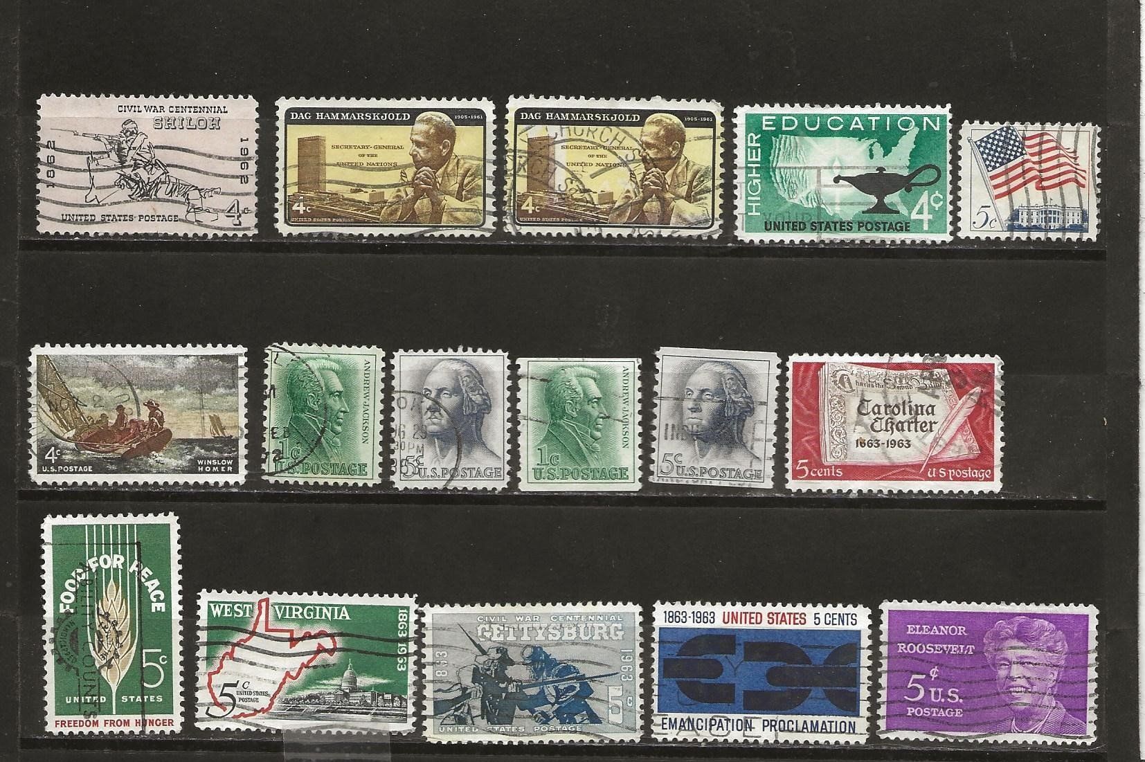 Tous les timbres: USA 1960 ... – D'occasion à Sion par PierreP01 3